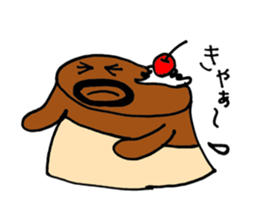 a pudding man sticker #2611732