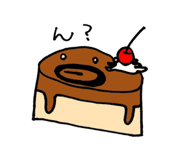 a pudding man sticker #2611738