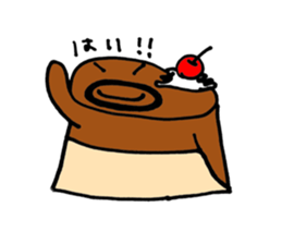 a pudding man sticker #2611741