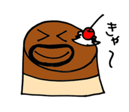 a pudding man sticker #2611749