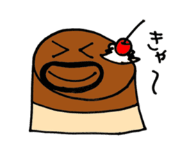a pudding man sticker #2611749