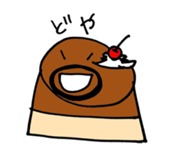 a pudding man sticker #2611751