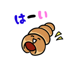 The pleasant friends of bread sticker #2612411