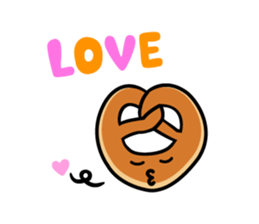 The pleasant friends of bread sticker #2612414