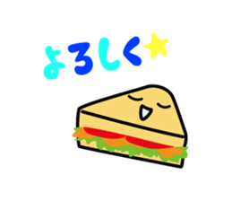 The pleasant friends of bread sticker #2612416