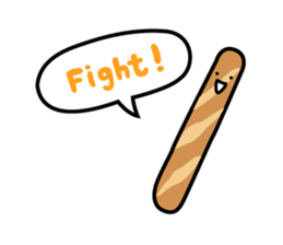 The pleasant friends of bread sticker #2612418