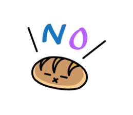 The pleasant friends of bread sticker #2612426