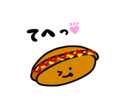 The pleasant friends of bread sticker #2612447