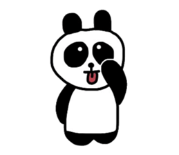 Cute panda Sticker sticker #2612812