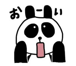 Cute panda Sticker sticker #2612821