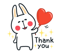 Pleasant Rabbit of the honorific version sticker #2612880