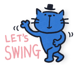 Jazzy Cat sticker #2613024