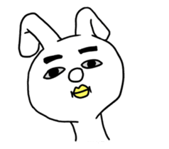 HITO-USAGI(English ver.) sticker #2613214