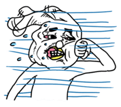 HITO-USAGI(English ver.) sticker #2613219