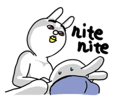 HITO-USAGI(English ver.) sticker #2613226