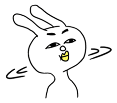 HITO-USAGI(English ver.) sticker #2613227