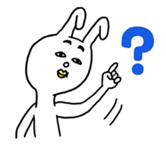 HITO-USAGI(English ver.) sticker #2613233