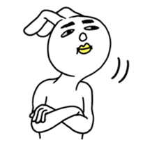 HITO-USAGI(English ver.) sticker #2613234