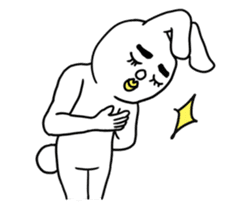 HITO-USAGI(English ver.) sticker #2613239