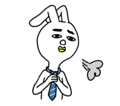 HITO-USAGI(English ver.) sticker #2613248