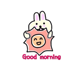 Of rabbit Pyonta sticker #2613449