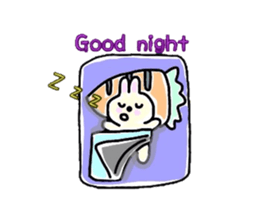 Of rabbit Pyonta sticker #2613452