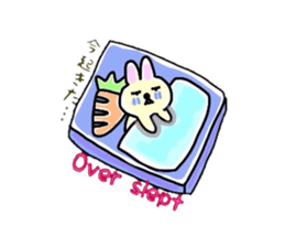 Of rabbit Pyonta sticker #2613456