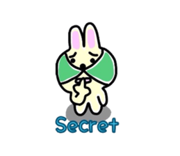 Of rabbit Pyonta sticker #2613457
