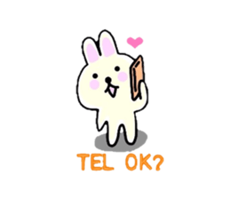 Of rabbit Pyonta sticker #2613469