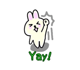 Of rabbit Pyonta sticker #2613470