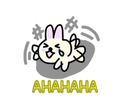 Of rabbit Pyonta sticker #2613473