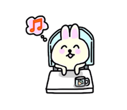 Of rabbit Pyonta sticker #2613474