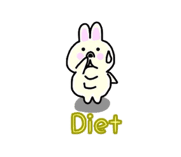 Of rabbit Pyonta sticker #2613477