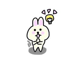 Of rabbit Pyonta sticker #2613480