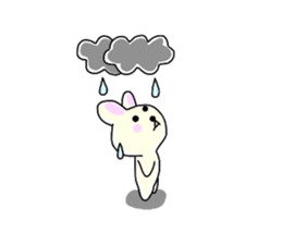 Of rabbit Pyonta sticker #2613485