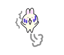 Of rabbit Pyonta sticker #2613488