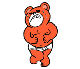 Briefs bear 1 sticker #2614173