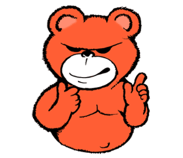 Briefs bear 1 sticker #2614187