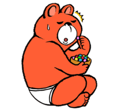 Briefs bear 1 sticker #2614198