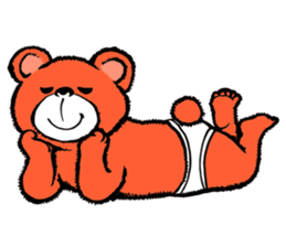 Briefs bear 1 sticker #2614201