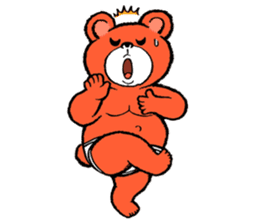 Briefs bear 1 sticker #2614206