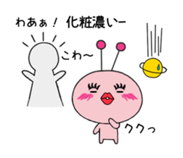 Funny Alien 3 sticker #2614688