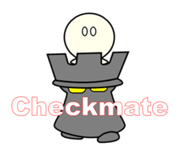 The True Intention of the Chessman sticker #2615089