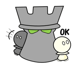 The True Intention of the Chessman sticker #2615096