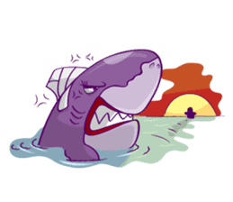 Nifty Shark sticker #2615139