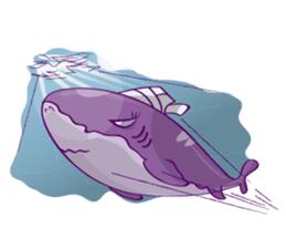 Nifty Shark sticker #2615159
