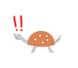 Rabbit  and Turtle sticker sticker #2615860