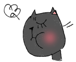 Black cat Dorothy sticker #2616177