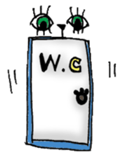 Black cat Dorothy sticker #2616200