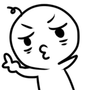 Very funny character "Kimoda-kun" sticker #2616653